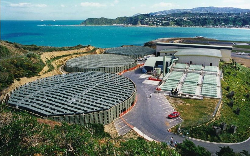 Wellington Water's Moa Point treatment plant (file photo). Photo: Wellington Water