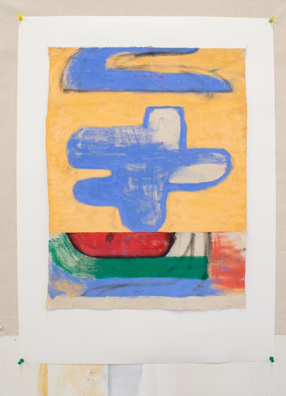 King’s pastel work Lawn Chair, 2025. Photo: supplied