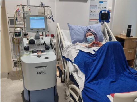 Sophie Moore underwent extensive treatment for a rare and aggressive form of blood cancer. Photo:...