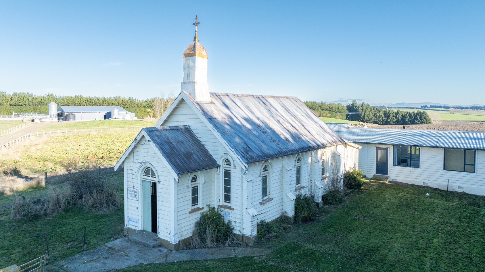 The Glenkenich Presbyterian Church building in West Otago will shortly be on the move. 
