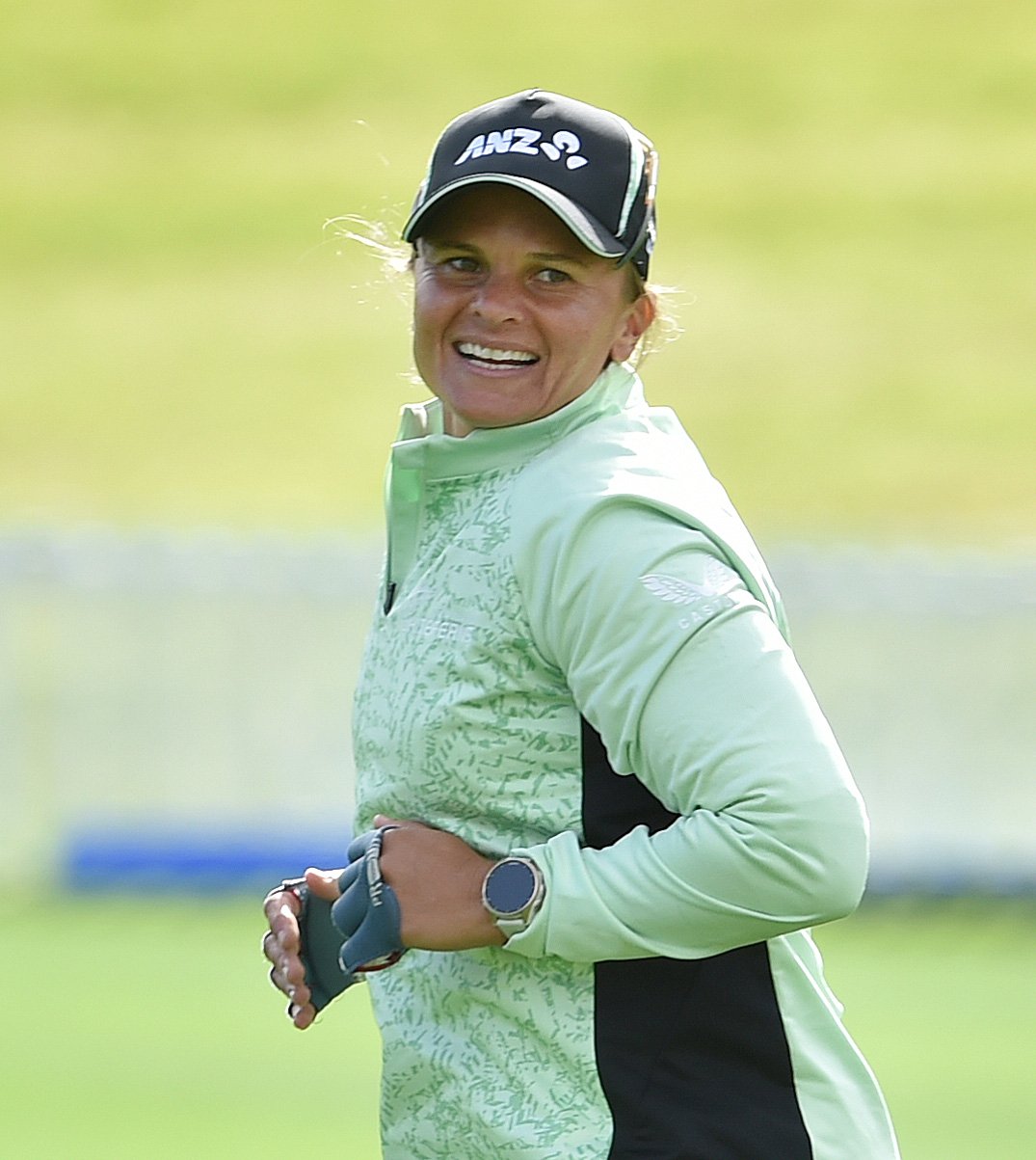 New Zealand great Suzie Bates enjoys her first day back on the job following a lengthy injury...
