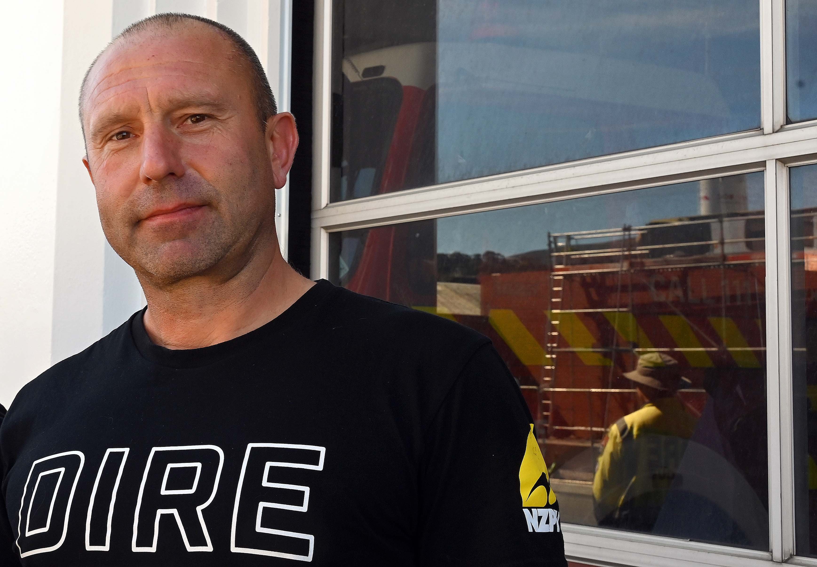 Senior Firefighter Mike Taylor Mike Taylor. Photo: Craig Baxter