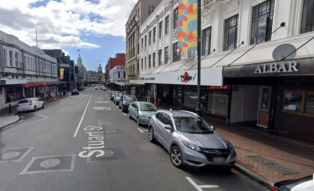 The defendant was banned from Albar in Dunedin. Photo: Google Maps