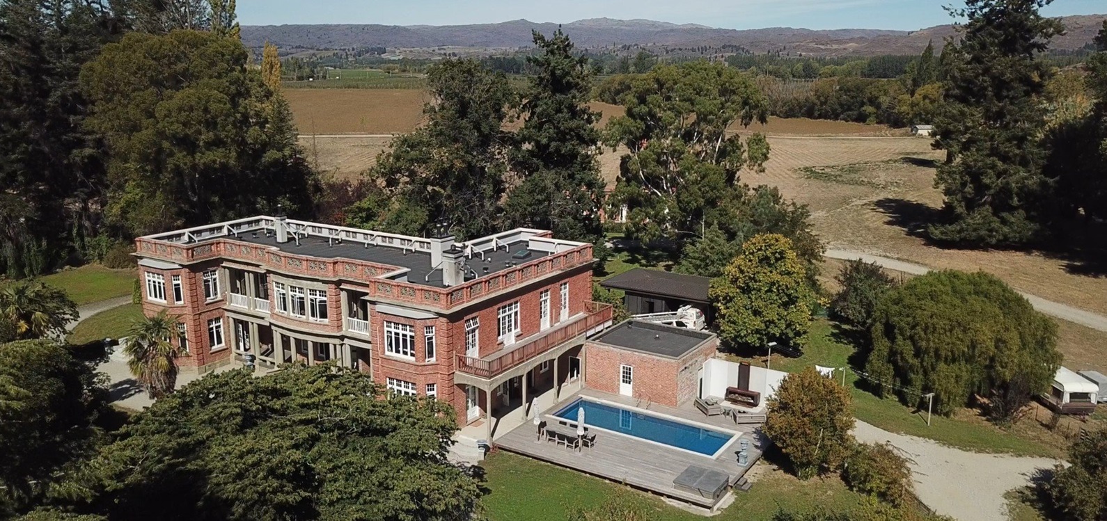 The restored Earnscleugh Castle.