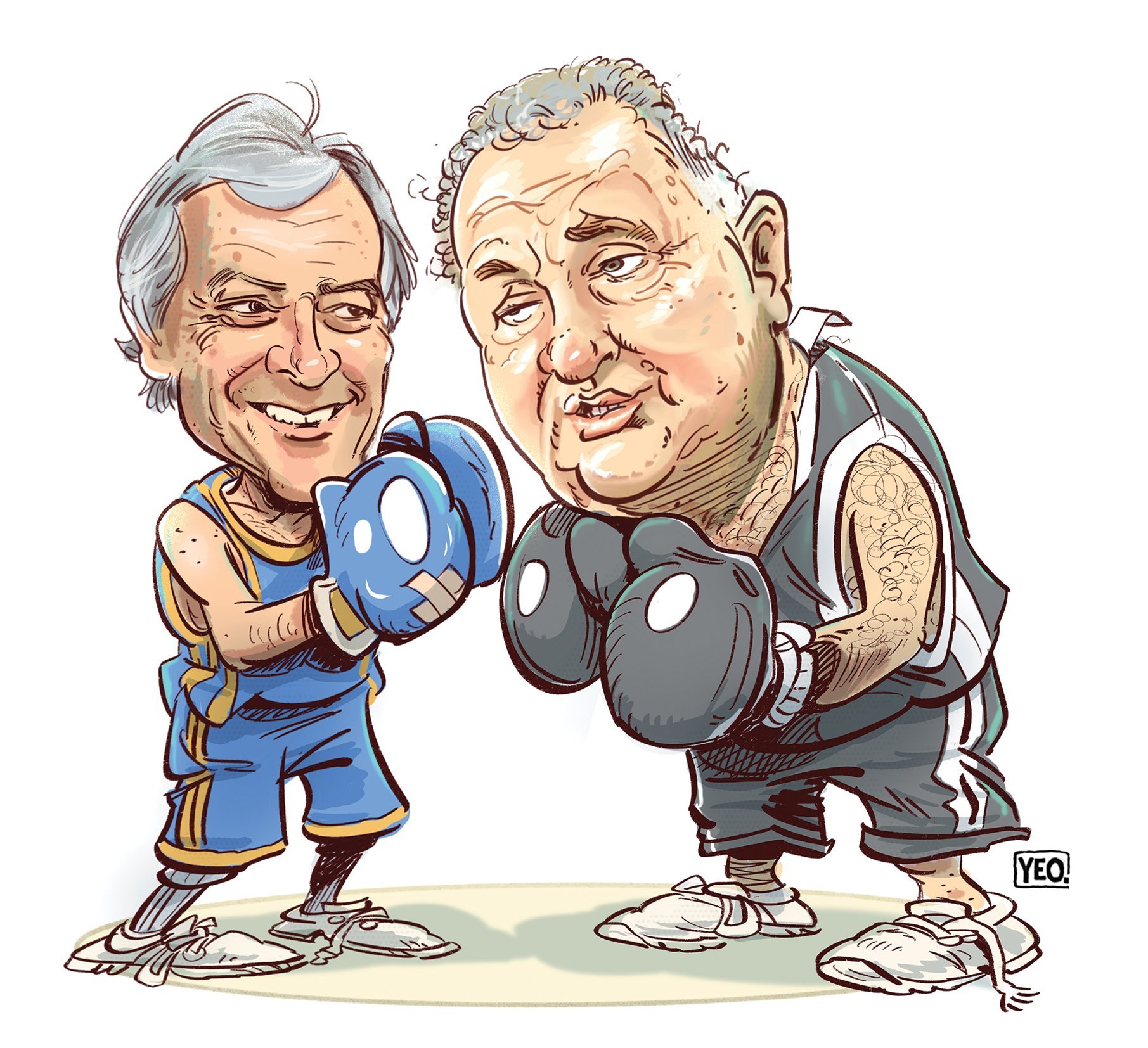 Will we ever see Sir Ian and Shane Jones tangle? Cartoon: Shaun Yeo