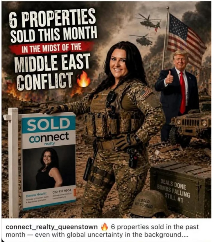 The image has since been deleted from social media. Image: Instagram