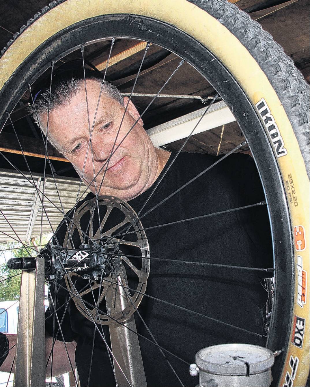 Rodney Coyle’s making the most of life, developing his passion for fixing bicycles into a growing...