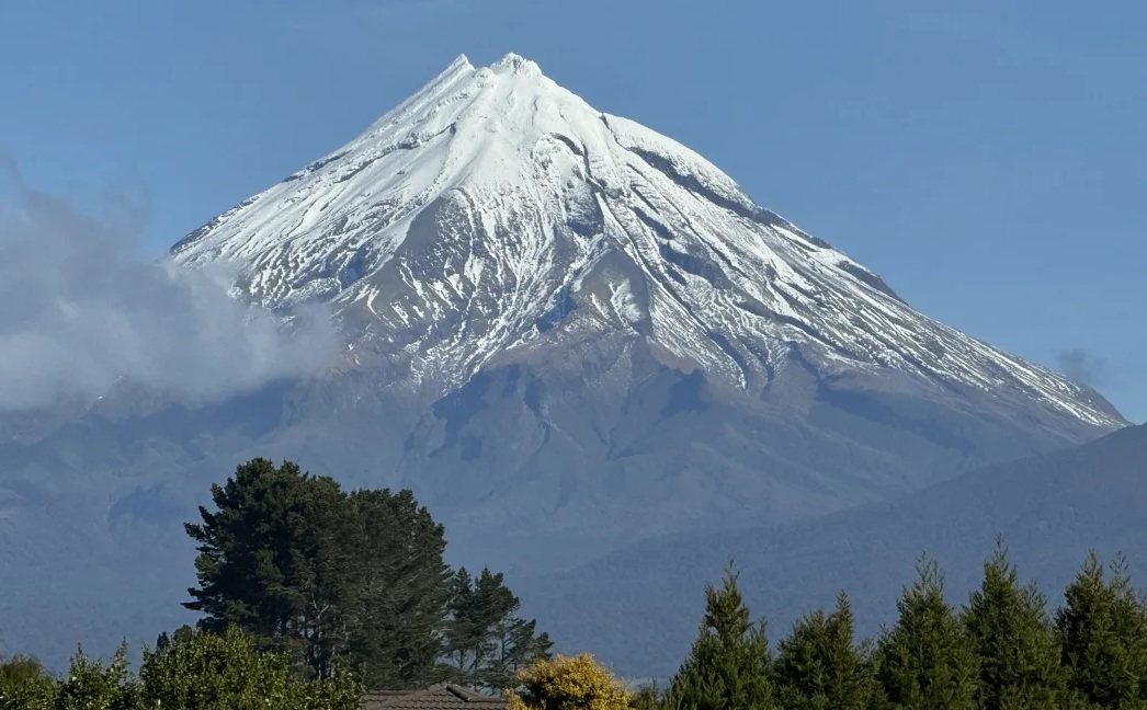Mount Taranaki. Photo: RNZ