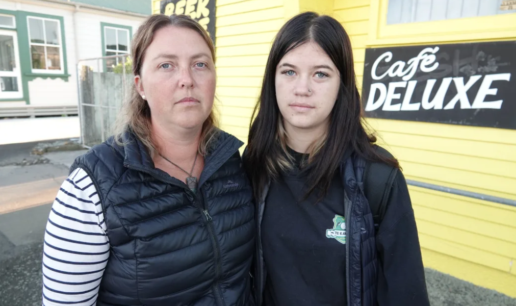 Nikita Walker with daughter Jasmine. Photo: RNZ