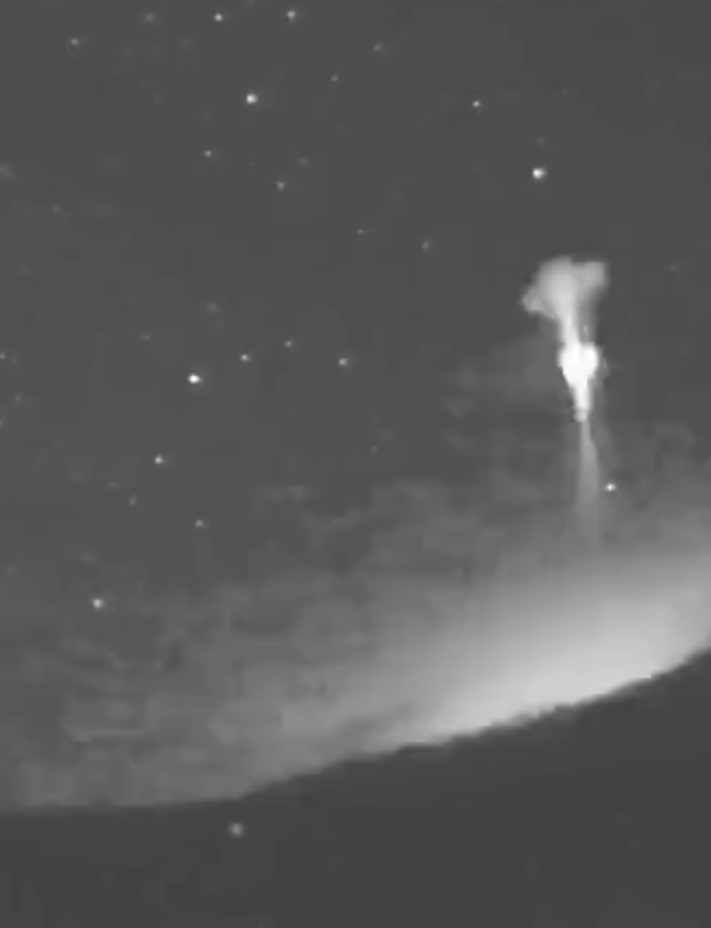 A lightning sprite.