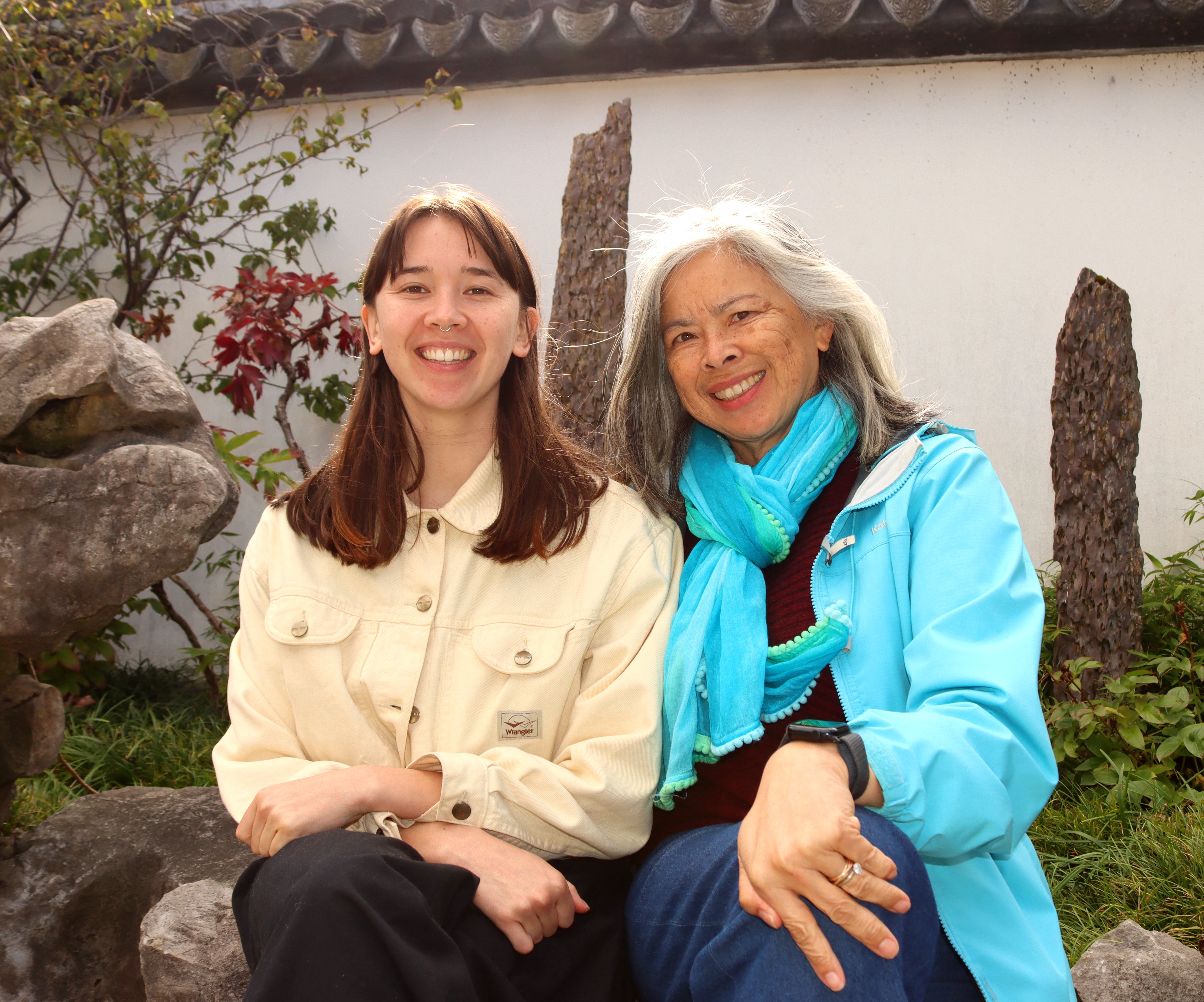 Nicky Won (right) and her daughter Hannah Patterson's ancestor Chow Chie was one of the first Chinese...