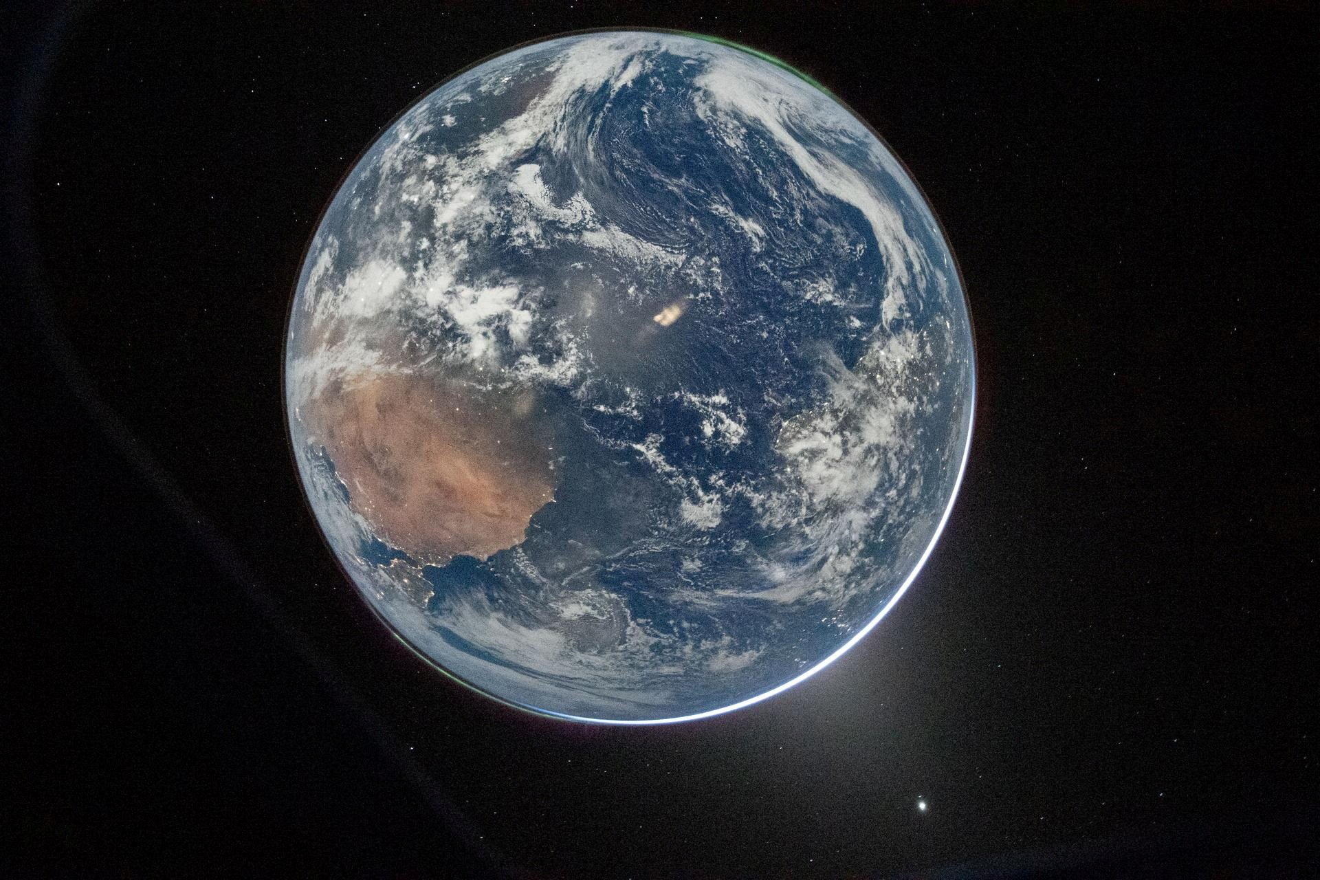 A warming planet, running out of time. PHOTO: NASA