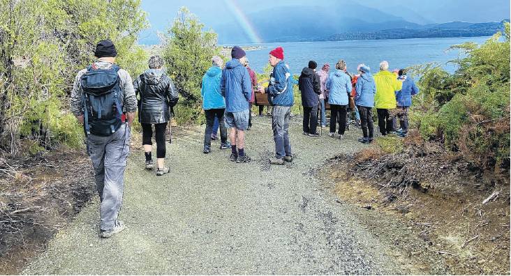 About 80 people gathered on Anzac Monday to celebrate the official opening of the new section of...