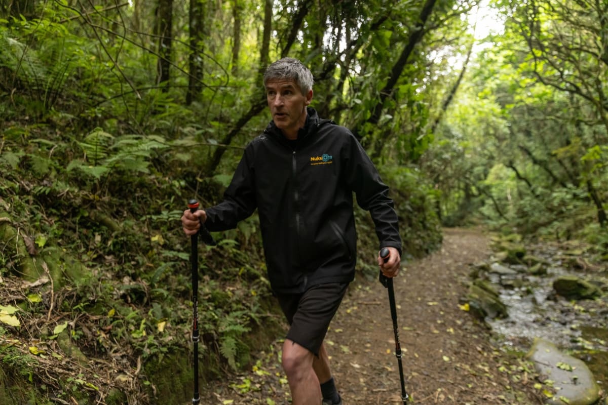 Andrew Leslie is raising awareness about accessibility in the outdoors. Photo: RNZ