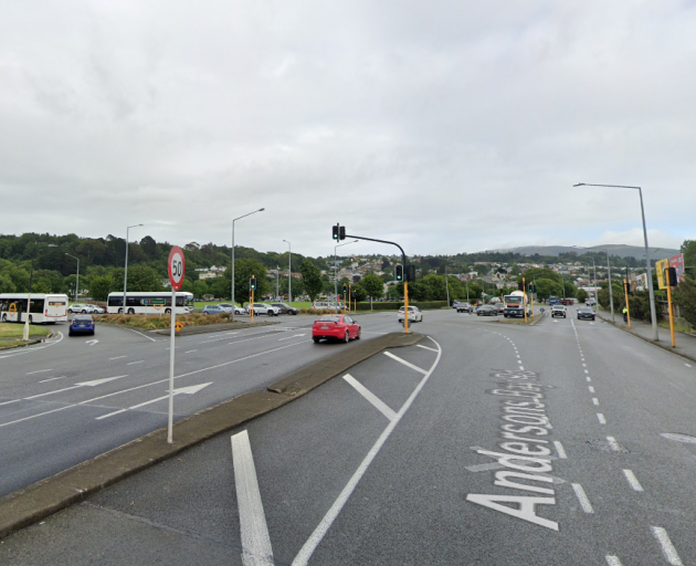 Photo of intersection attached. Caption: Photo: Google Maps 