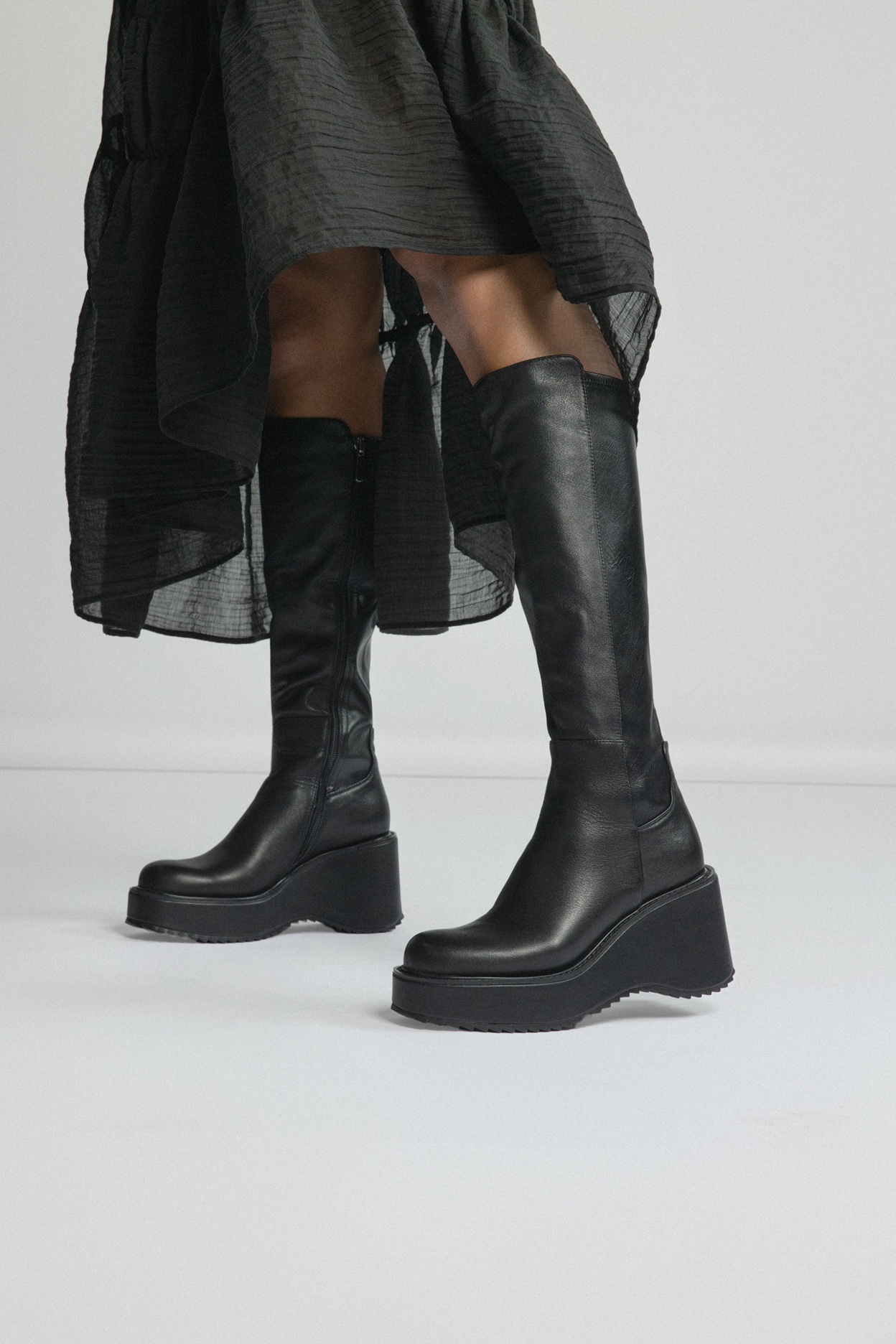 Minx Knee High Platform Boot. Photo: supplied