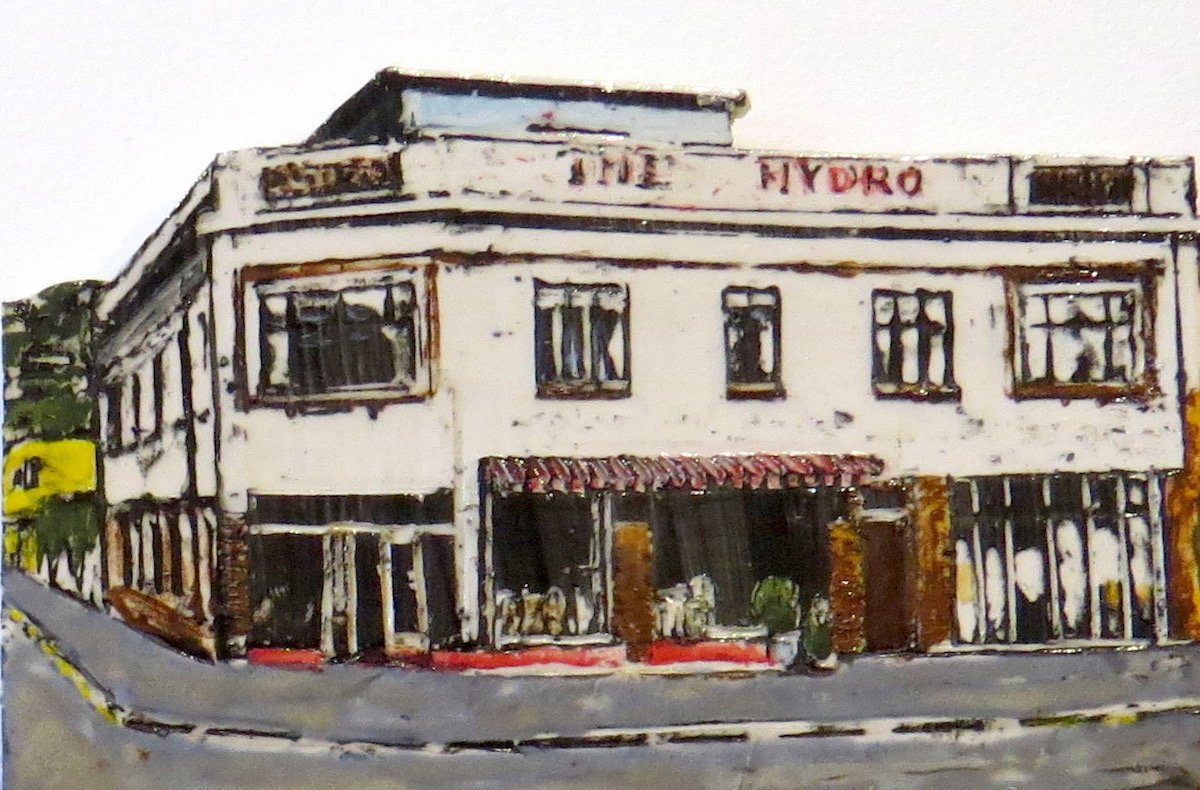 Esplanade Corner, by Bryn Corkery.