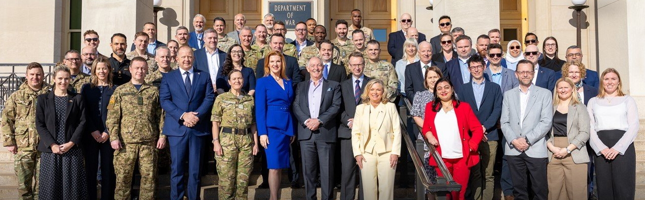 Participants in the Five Eyes combined digital leadership summit, held in Washington in earlier...