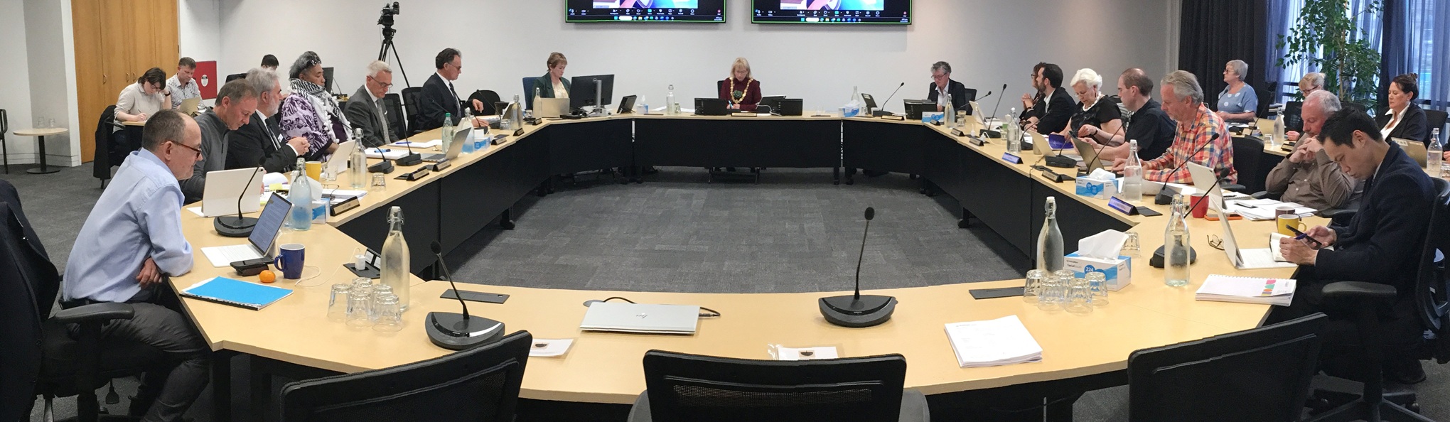 The Dunedin City Council at work. PHOTO: GERARD O’BRIEN