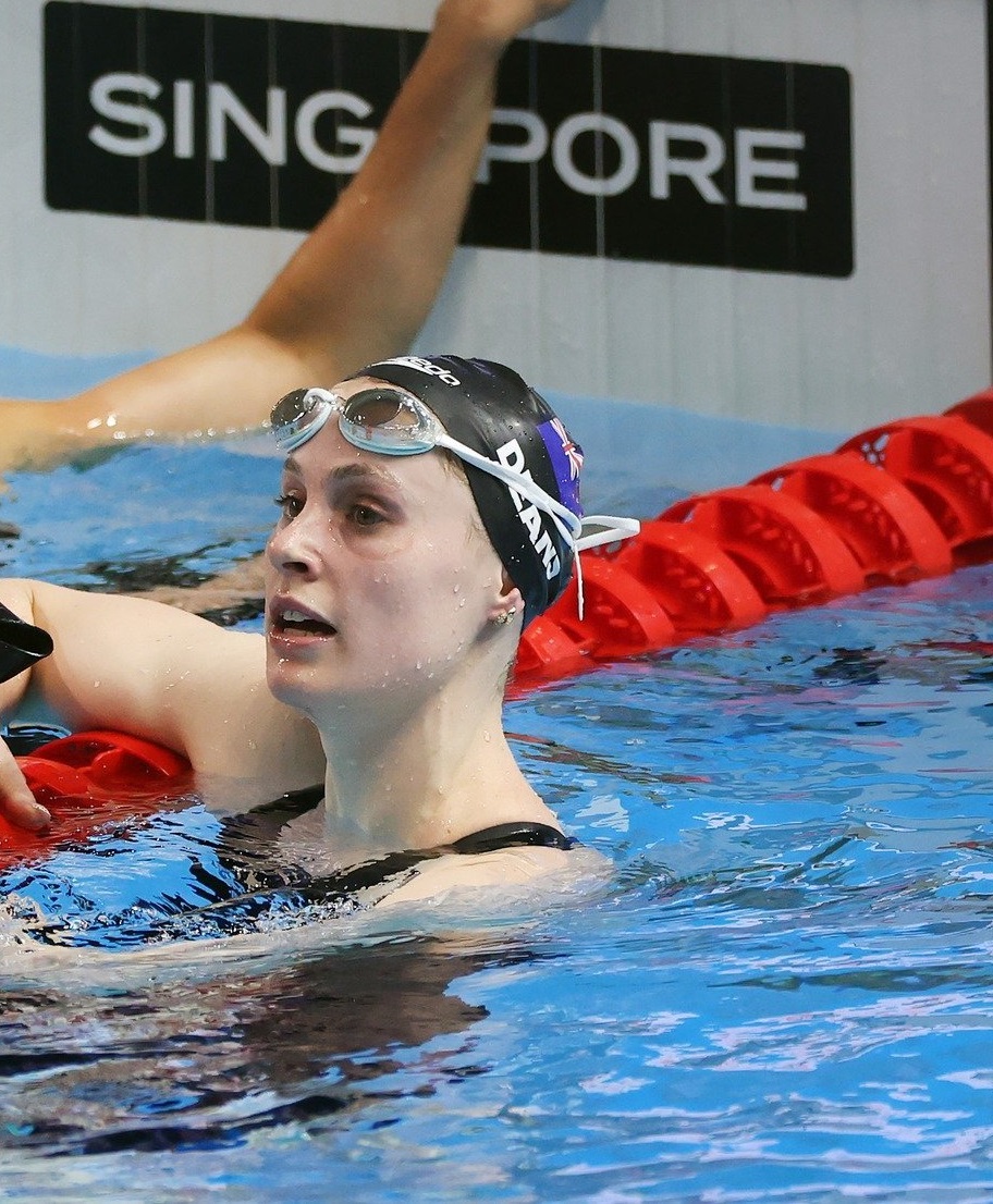 Dunedin Olympian Caitlin Deans pictured last year in Singapore. PHOTO: SUPPLIED
