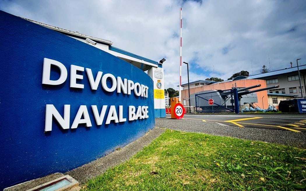 The court martial took place at the Devonport Naval Base in Auckland. Photo: RNZ