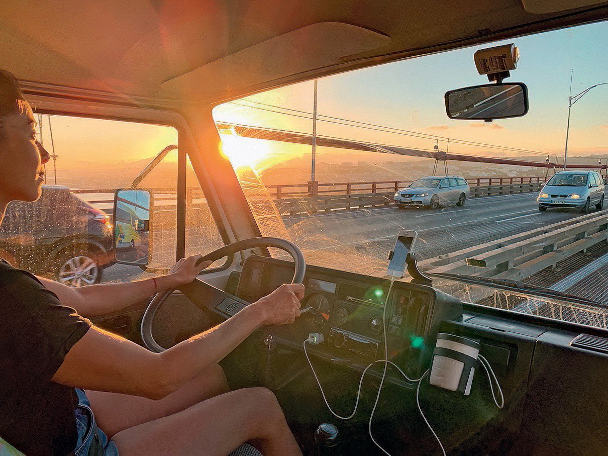 Travelling the highways of Europe in a van has been a rite of passage for many Kiwis. PHOTO:...