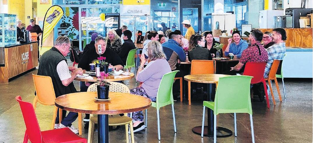 The Pod Cafe, being trialled for three months in the space formerly occupied by The Pantry in the...