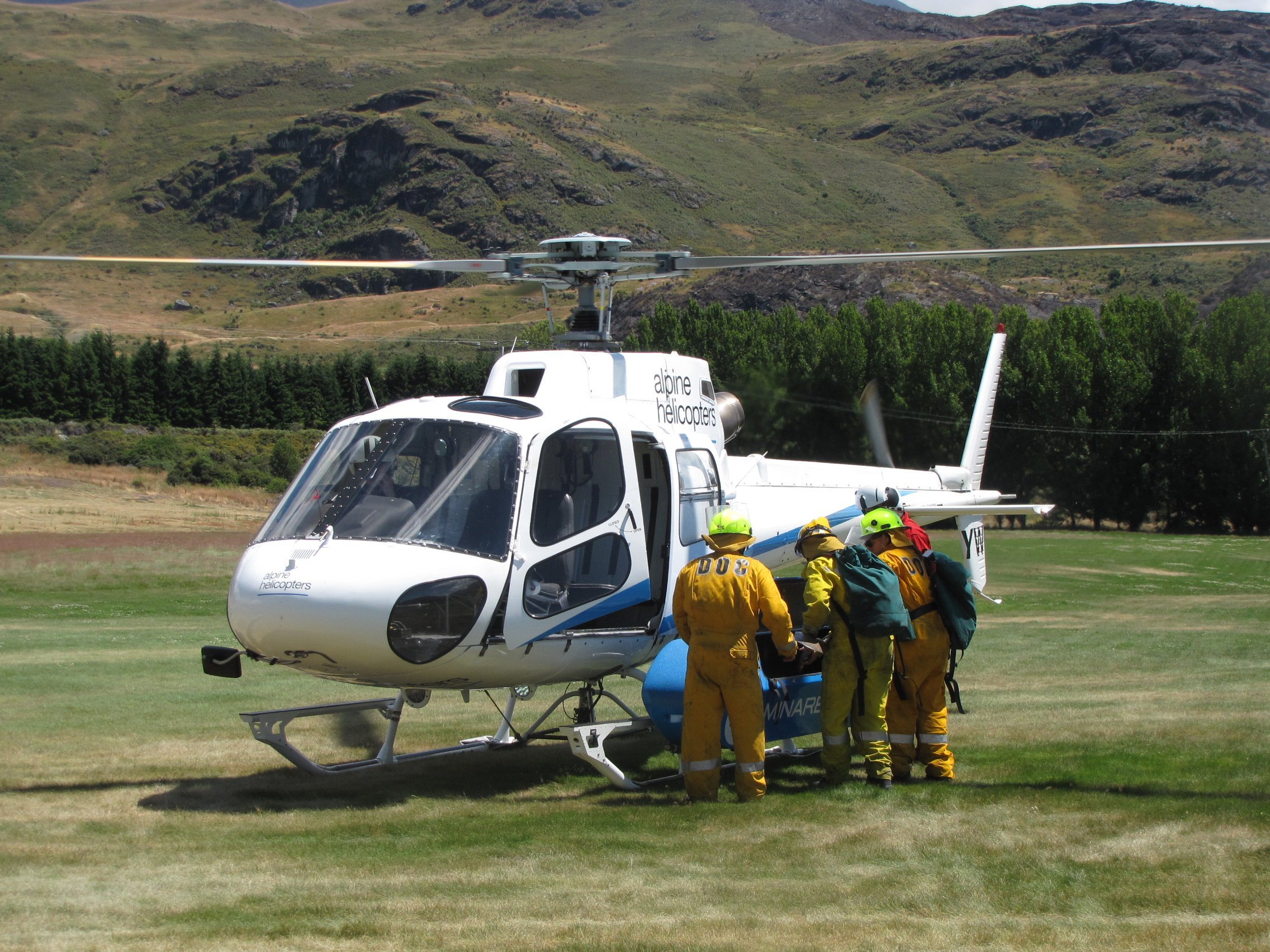 An Alpine Helicopter pictured in 2022. PHOTO: MARJORIE COOK