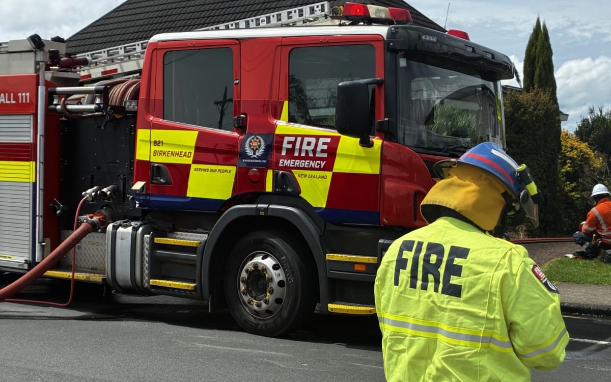 Crews were called to the Frankton property on Saturday morning. Photo: RNZ