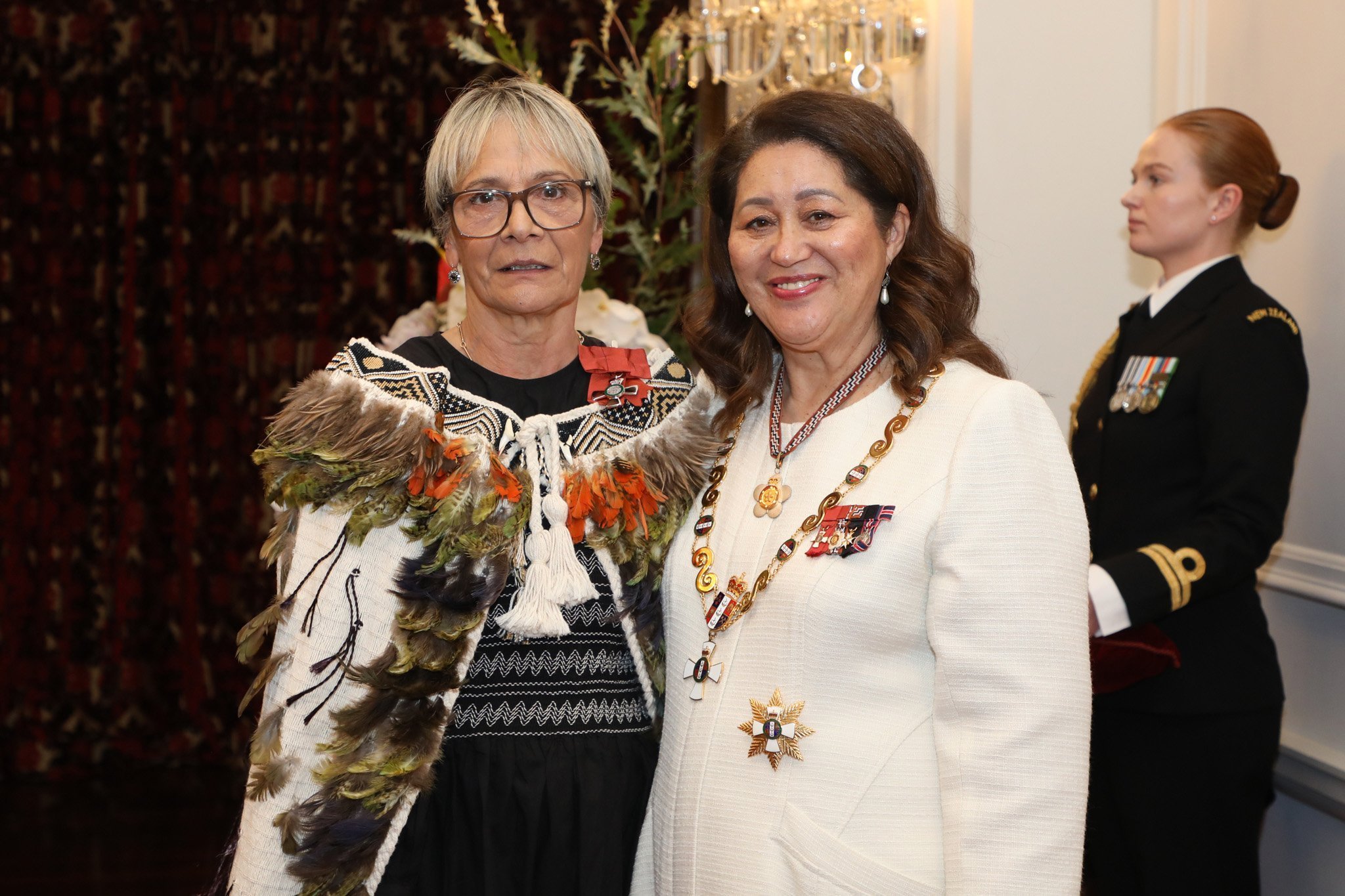 Gail Thompson, of Bluff, received the MNZM for services to Maori and conservation.