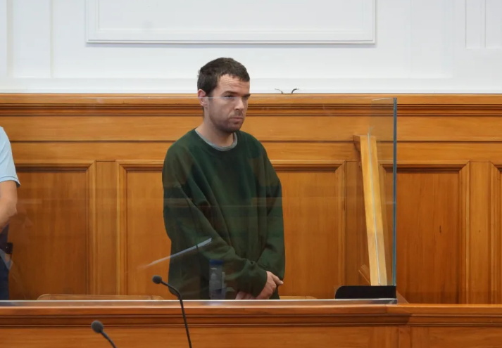 Hayden Donald Jason Tasker is accused of murdering Senior Sergeant Lyn Fleming in Nelson Photo:...