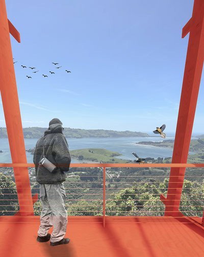 A design from Australasian Dulux Colour Awards student category winner Hudson Ross’s outdoor...