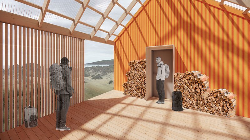 A design from Australasian Dulux Colour Awards student category winner Hudson Ross’s outdoor...