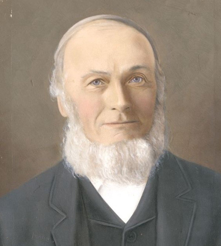 James Herlihy, 1876 Patearoa farming pioneer. PAINTING: SUPPLIED