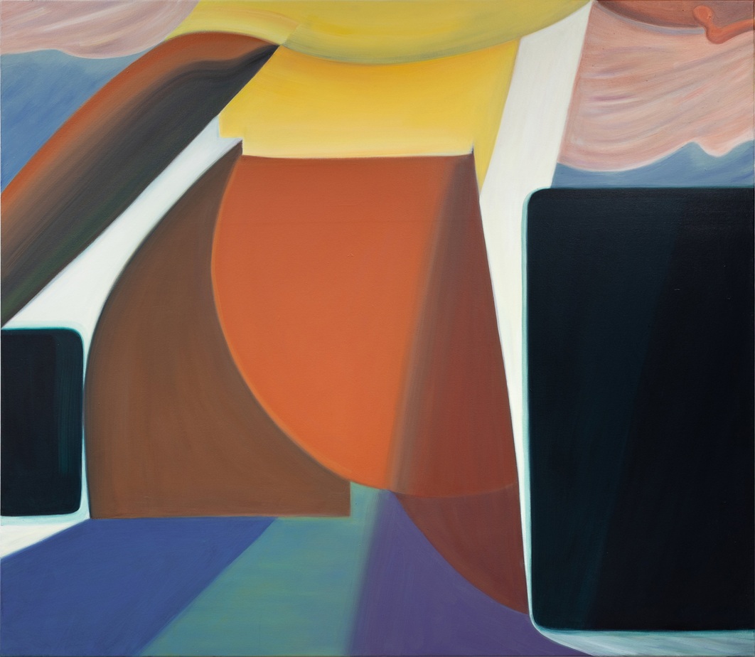 From Behind, by Taylor (2026). Acrylic on canvas. Courtesy the artist and Lett Thomas, Auckland....