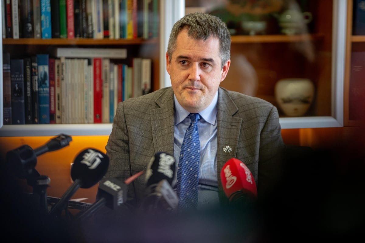 Infrastructure minister Chris Bishop. Photo: RNZ