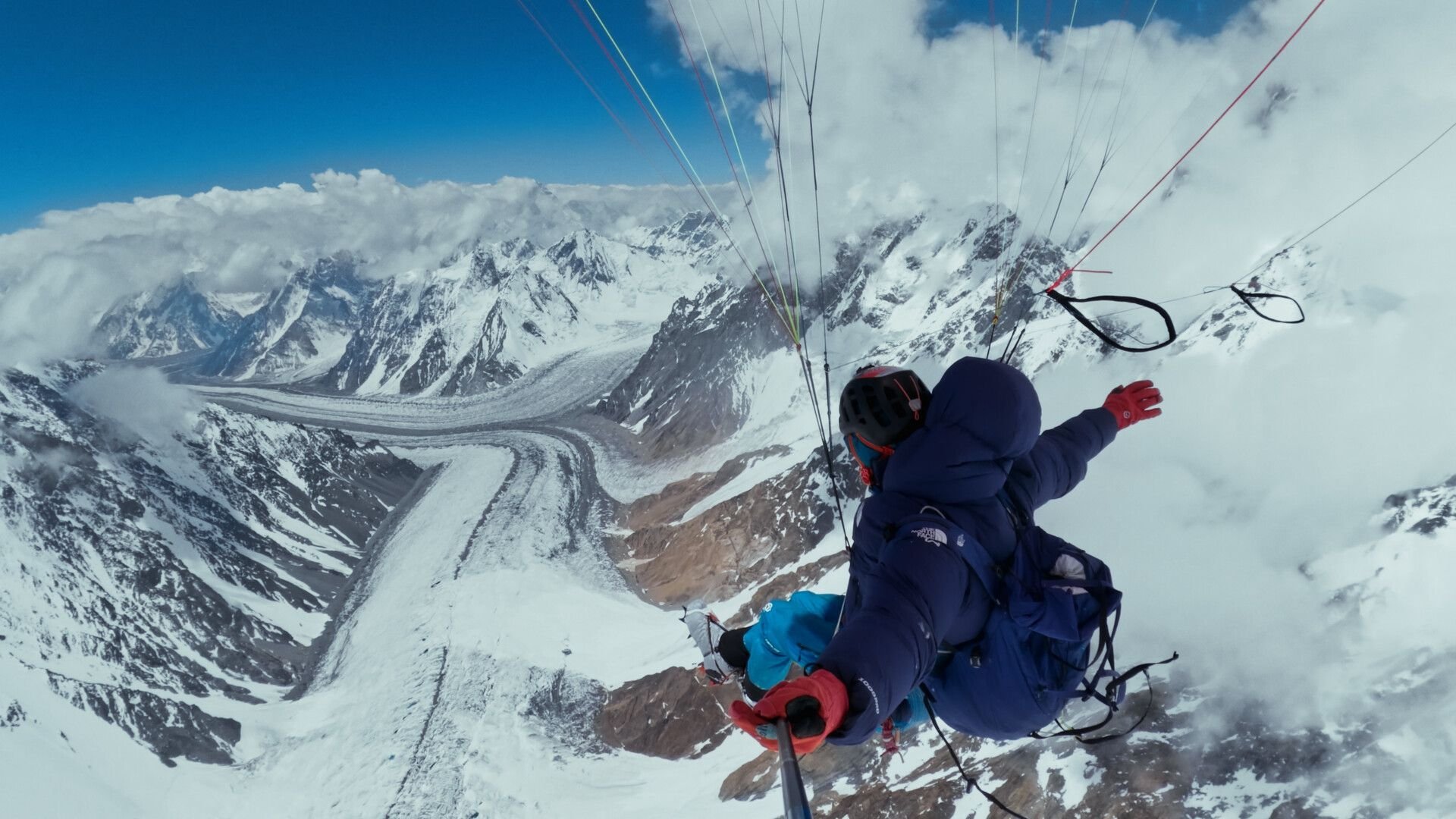 A still from grand prize winner, K2 — Chasing Shadows — an extraordinary film following alpinist...