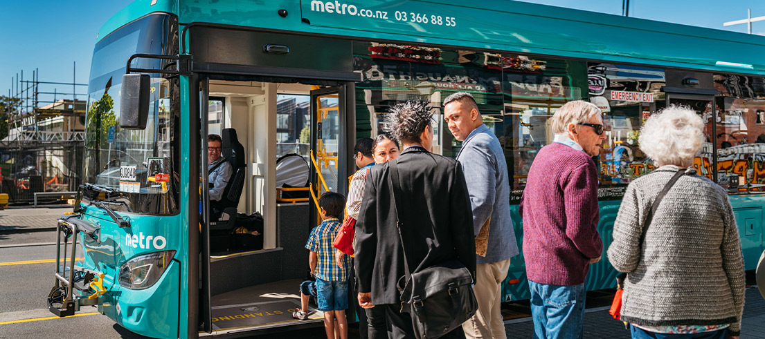 Christchurch buses carried 120,000 more passengers in April, compared to the year before. Photo:...