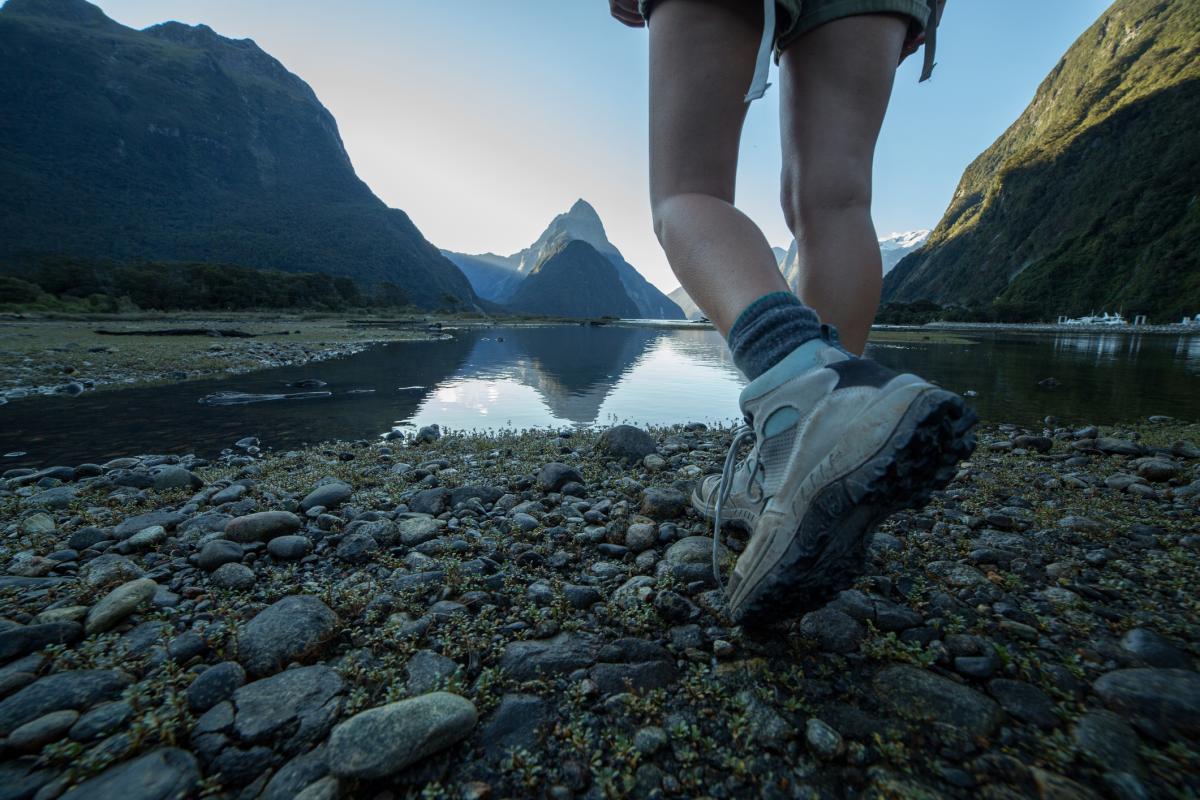 The Milford Track faced unprecedented demand this year. Photo: Getty Images
