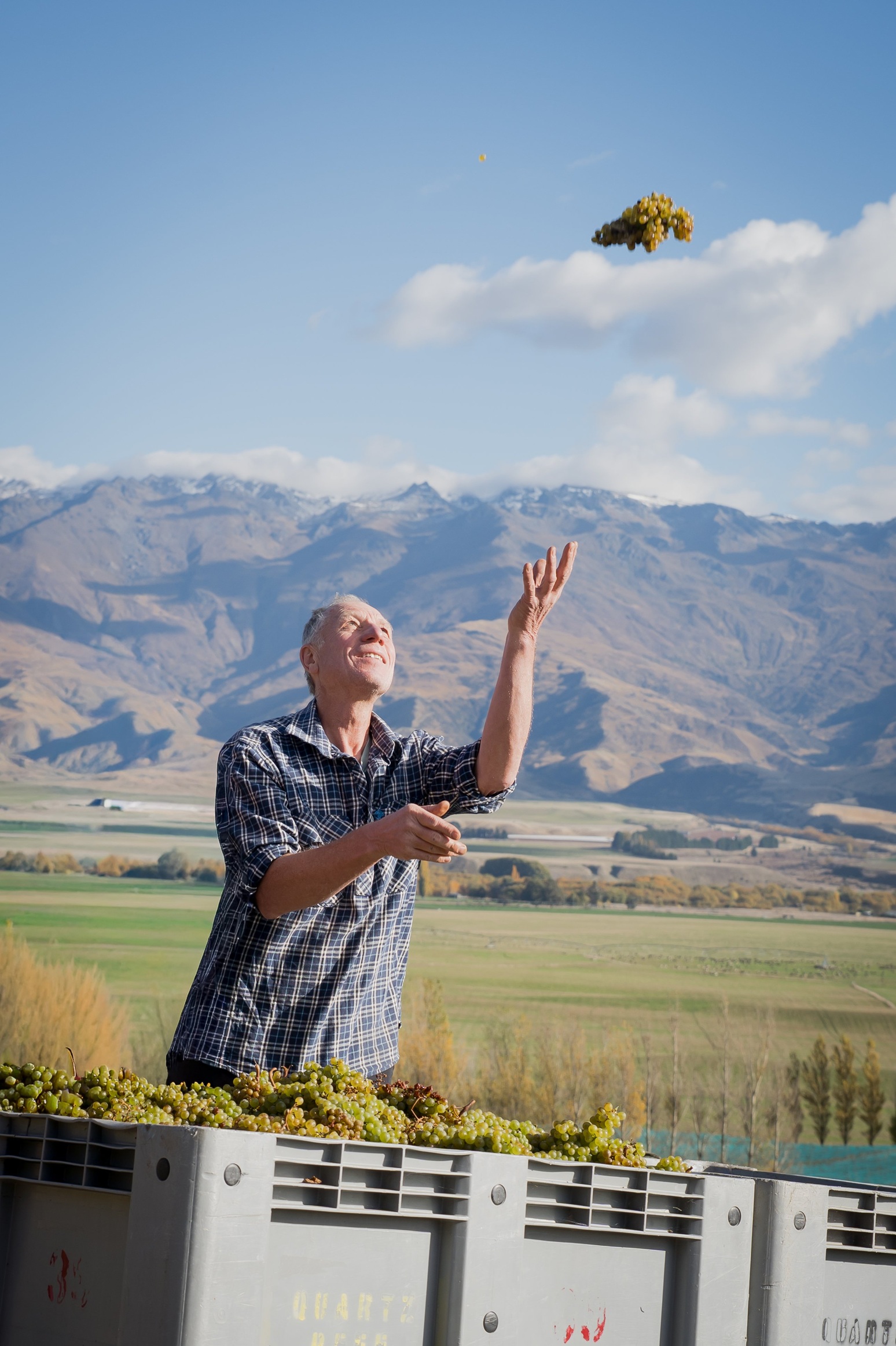 Quartz Reef founder and winemaker Rudi Bauer at his Bendigo Vineyard — named The Real Review’s...