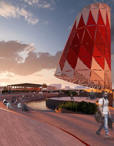A design from Australasian Dulux Colour Awards student category runner-up Ryno von Wielligh’s...