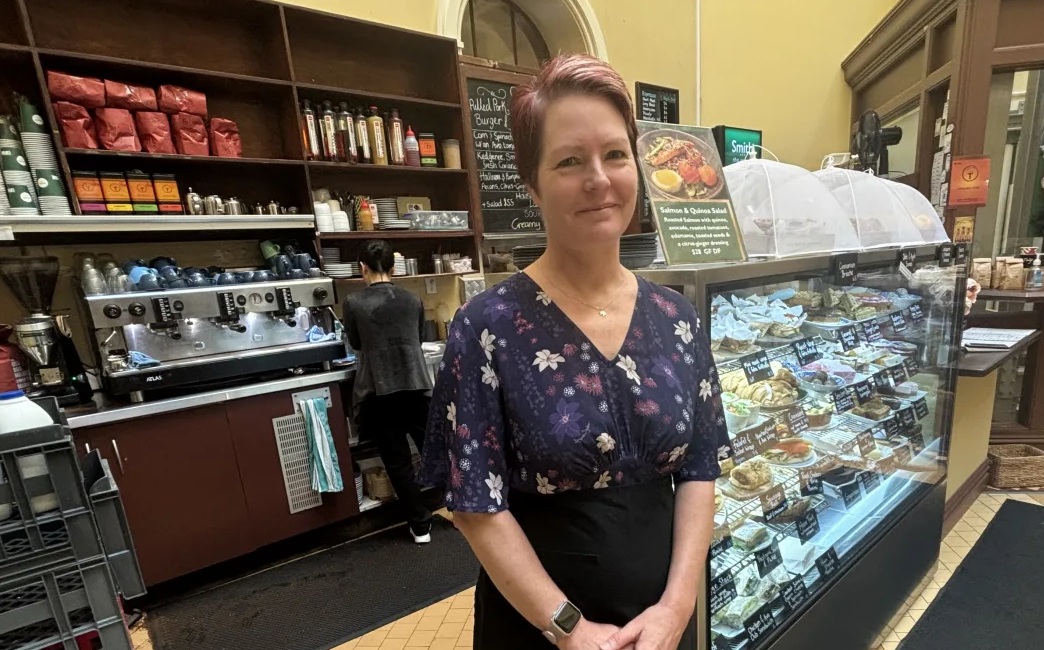 Kirsten Saunders, the co-owner of Smith the Grocer, says the announcement of more job cuts is...