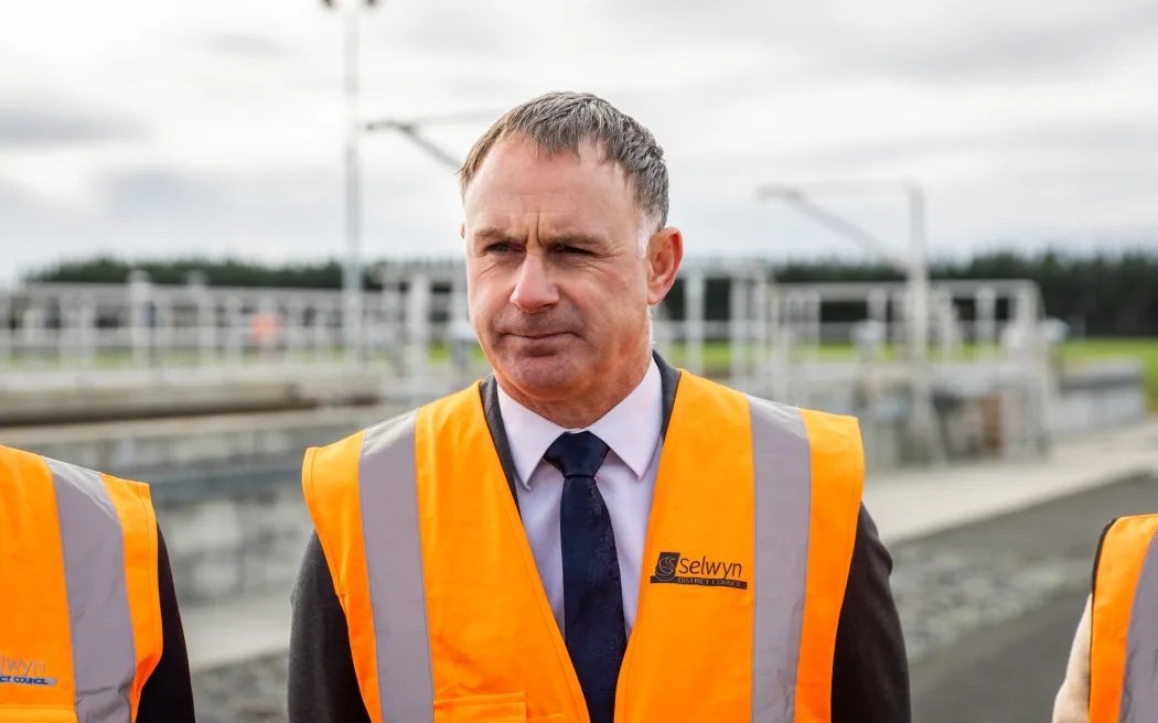Simon Watts is the Minister for Local Government. Photo: RNZ / Nate McKinnon