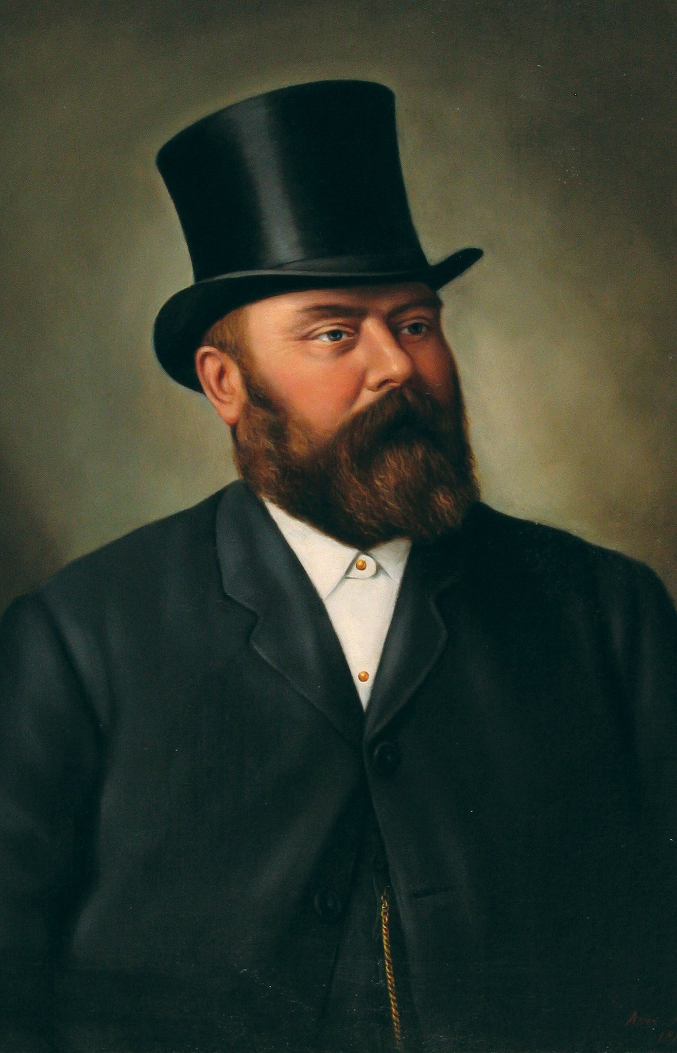 James Speight, 1876 brewing legend. PAINTING: DUNEDIN PUBLIC ART GALLERY