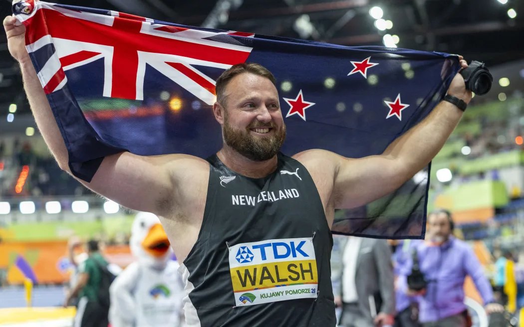 Shot putter Tom Walsh is again the Trust Aoraki Sportsperson of the Year. Photos: supplied