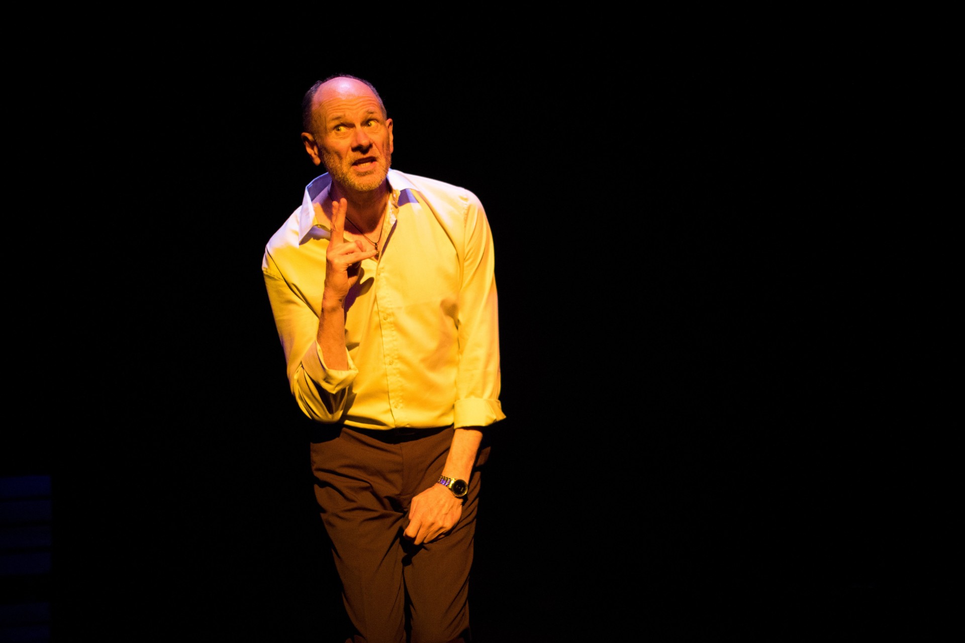Stephen Papps plays Joe Quigley in Social Animal. PHOTO: DIANNA THOMSON