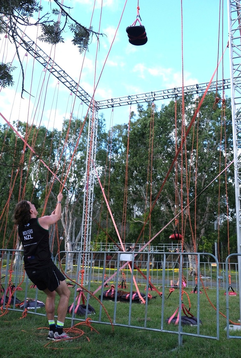 No obstacle too great: Marijn Wouters sizing up an obstacle during this title-winning run at the...