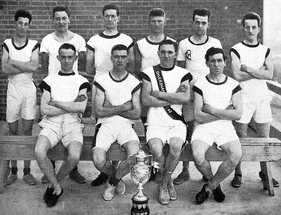 Caversham Harriers, winners of the Edmond Cup steeplechase: the club's top runner
...