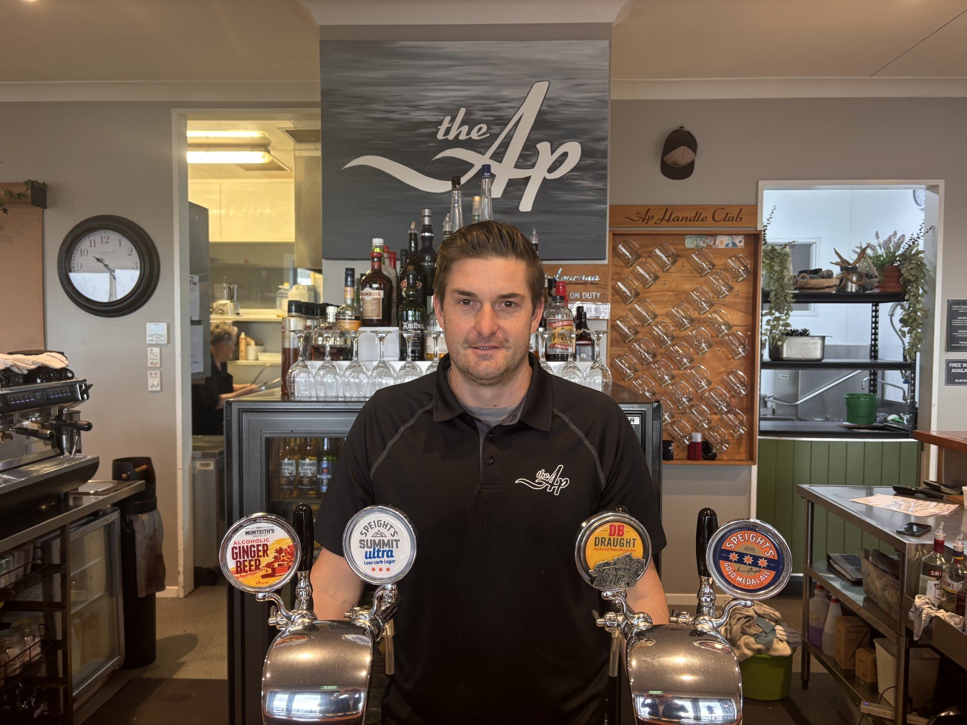 Chef and owner Dan Pryde at Aparima Restaurant and Bar. Photo: Tayler Mutton