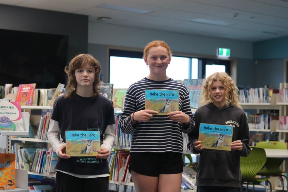 Dani Lloyd, Bailey Bacchus and Audra Davis. Photo: RNZ